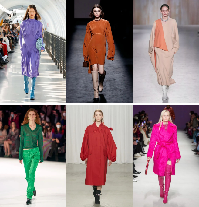 News LONDON FASHION WEEK COLOR TRENDS FOR FALL/WINTER 2022/2023